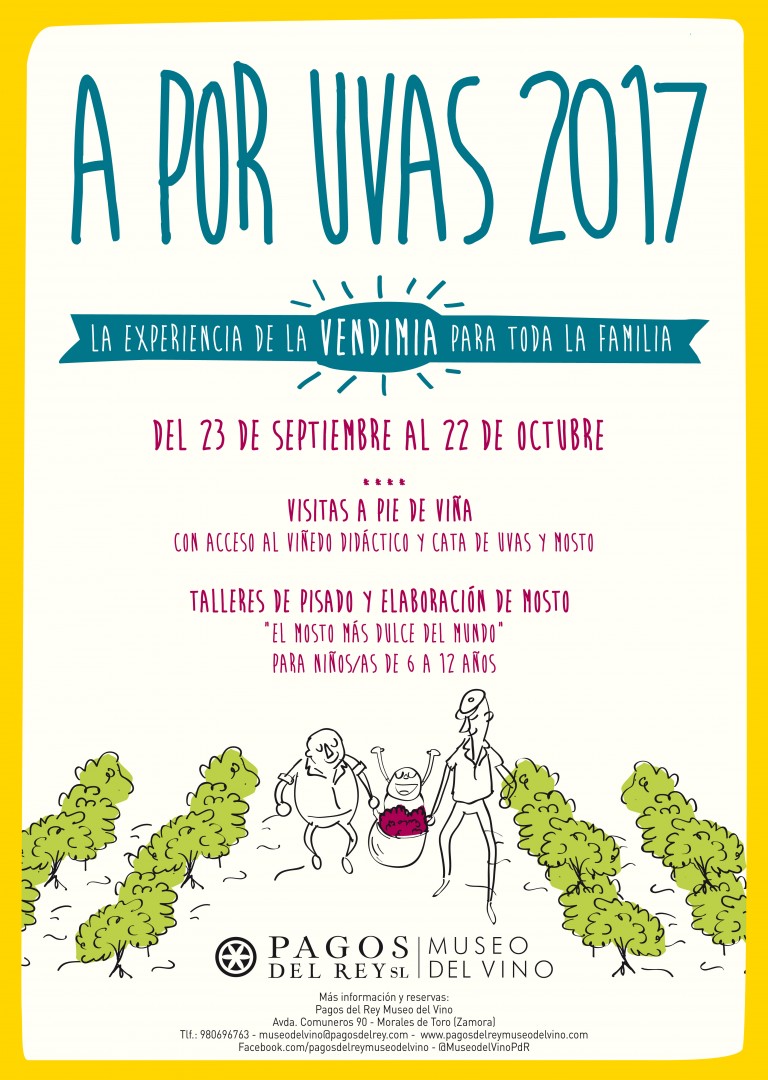 A por Uvas 2017 Programación de vendimias Pagos del Rey Museo del Vino